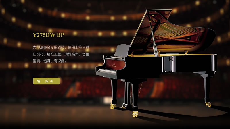 英昌钢琴 Y275DW BP