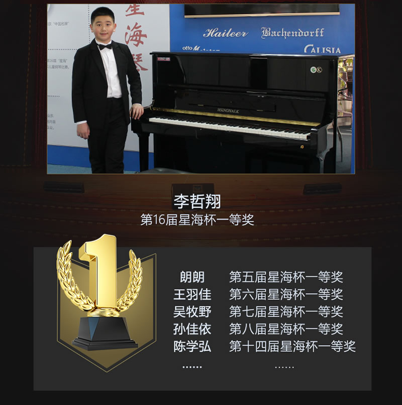 凯旋钢琴 K-132 高端系列钢琴