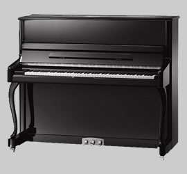 京珠钢琴 白金BUP126A