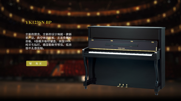 英昌钢琴 YK123SN BP