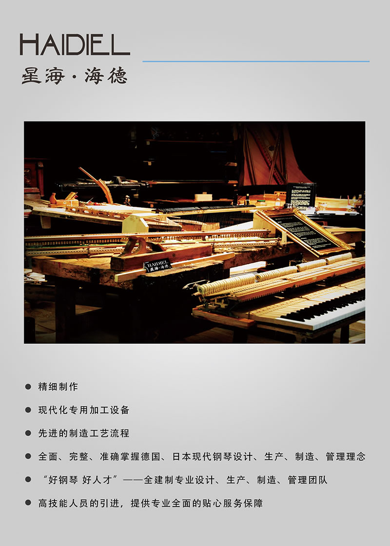 星海钢琴 HS-168 顶级三角钢琴（德系）